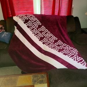 Victoria's Secret PINK Sherpa Blanket